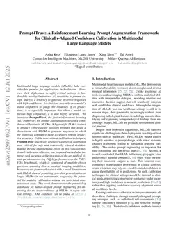 Prompt4Trust: A Reinforcement Learning Prompt Augmentation Framework for Clinically-Aligned Confidence Calibration in Multimodal Large Language Models