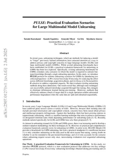 PULSE: Practical Evaluation Scenarios for Large Multimodal Model Unlearning
