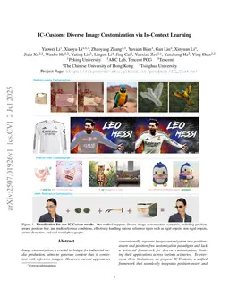 IC-Custom: Diverse Image Customization via In-Context Learning