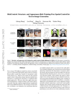 RichControl: Structure- and Appearance-Rich Training-Free Spatial Control for Text-to-Image Generation