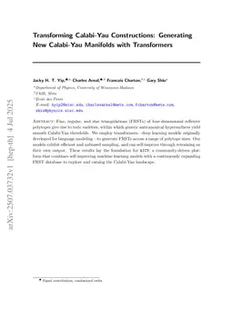 Transforming Calabi-Yau Constructions: Generating New Calabi-Yau Manifolds with Transformers