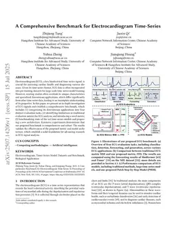 A Comprehensive Benchmark for Electrocardiogram Time-Series