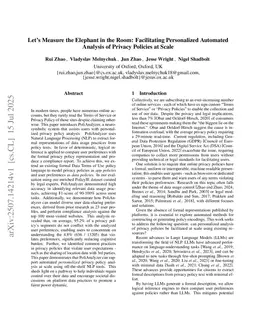 Let's Measure the Elephant in the Room: Facilitating Personalized Automated Analysis of Privacy Policies at Scale