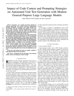 Impact of Code Context and Prompting Strategies on Automated Unit Test Generation with Modern General-Purpose Large Language Models