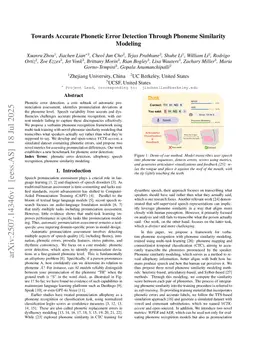 Towards Accurate Phonetic Error Detection Through Phoneme Similarity Modeling