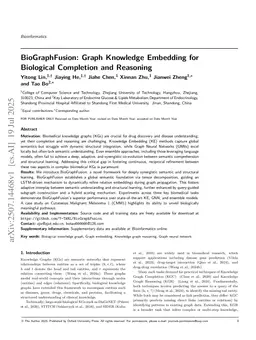 BioGraphFusion: Graph Knowledge Embedding for Biological Completion and Reasoning