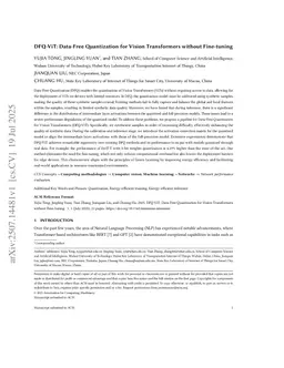 DFQ-ViT: Data-Free Quantization for Vision Transformers without Fine-tuning