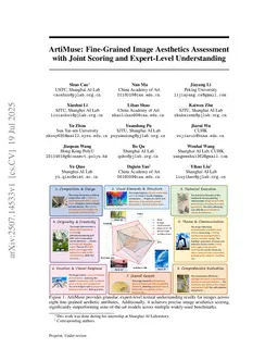 ArtiMuse: Fine-Grained Image Aesthetics Assessment with Joint Scoring and Expert-Level Understanding