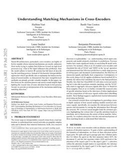Understanding Matching Mechanisms in Cross-Encoders