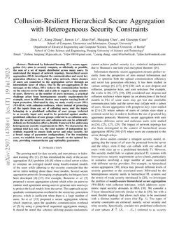 Hierarchical Secure Aggregation with Heterogeneous Security Constraints and Arbitrary User Collusion