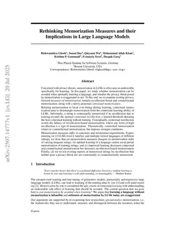 Rethinking Memorization Measures and their Implications in Large Language Models