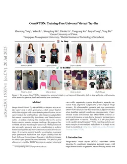 OmniVTON: Training-Free Universal Virtual Try-On