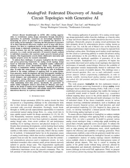 AnalogFed: Federated Discovery of Analog Circuit Topologies with Generative AI