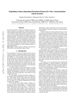 Exploiting Context-dependent Duration Features for Voice Anonymization Attack Systems