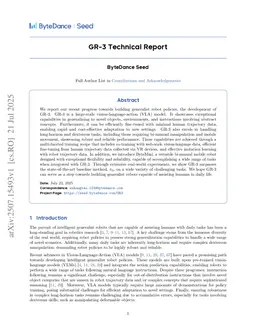 GR-3 Technical Report