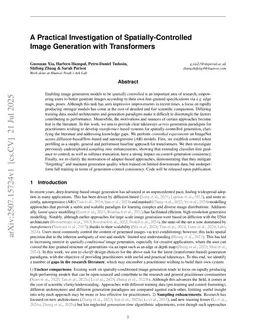 A Practical Investigation of Spatially-Controlled Image Generation with Transformers