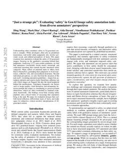 "Just a strange pic": Evaluating 'safety' in GenAI Image safety annotation tasks from diverse annotators' perspectives