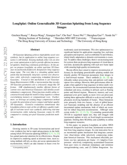 LongSplat: Online Generalizable 3D Gaussian Splatting from Long Sequence Images