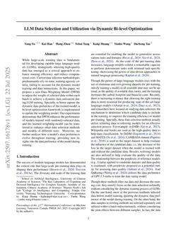 LLM Data Selection and Utilization via Dynamic Bi-level Optimization