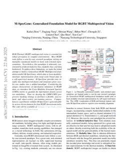 M-SpecGene: Generalized Foundation Model for RGBT Multispectral Vision