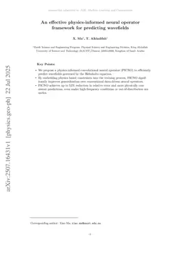 An effective physics-informed neural operator framework for predicting wavefields