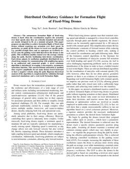 Distributed Oscillatory Guidance for Formation Flight of Fixed-Wing Drones