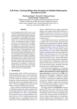 ICR Probe: Tracking Hidden State Dynamics for Reliable Hallucination Detection in LLMs