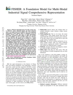 FISHER: A Foundation Model for Multi-Modal Industrial Signal Comprehensive Representation