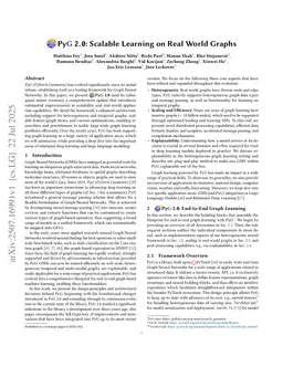 PyG 2.0: Scalable Learning on Real World Graphs