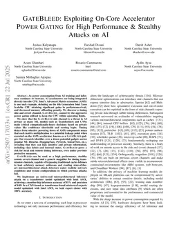 GATEBLEED: Exploiting On-Core Accelerator Power Gating for High Performance & Stealthy Attacks on AI