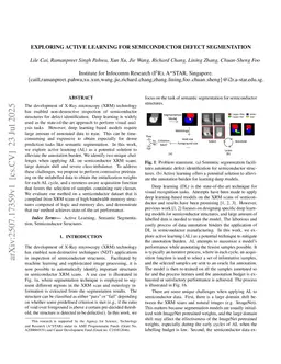 Exploring Active Learning for Semiconductor Defect Segmentation