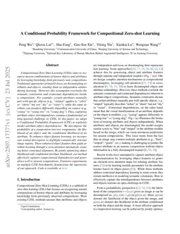 A Conditional Probability Framework for Compositional Zero-shot Learning