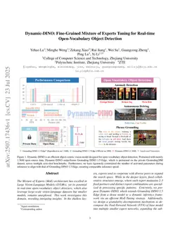 Dynamic-DINO: Fine-Grained Mixture of Experts Tuning for Real-time Open-Vocabulary Object Detection