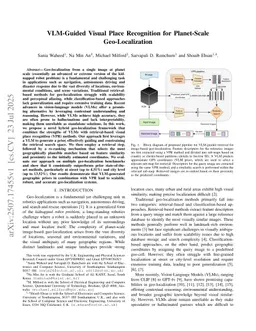 VLM-Guided Visual Place Recognition for Planet-Scale Geo-Localization