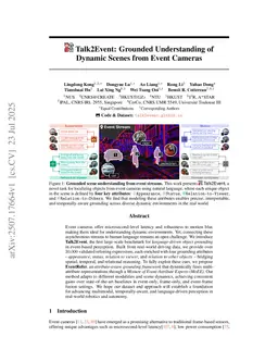 Talk2Event: Grounded Understanding of Dynamic Scenes from Event Cameras