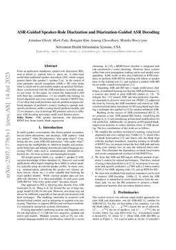 ASR-Synchronized Speaker-Role Diarization