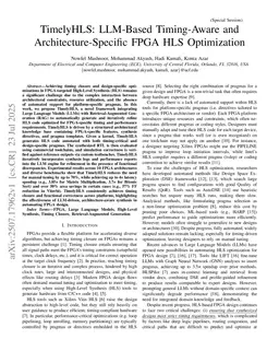TimelyHLS: LLM-Based Timing-Aware and Architecture-Specific FPGA HLS Optimization