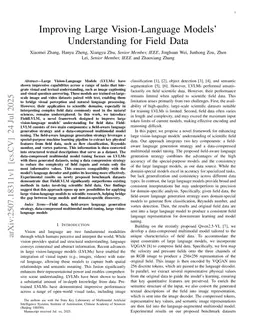 Improving Large Vision-Language Models' Understanding for Field Data