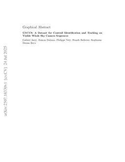 GVCCS: A Dataset for Contrail Identification and Tracking on Visible Whole Sky Camera Sequences