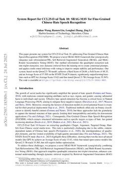 System Report for CCL25-Eval Task 10: SRAG-MAV for Fine-Grained Chinese Hate Speech Recognition