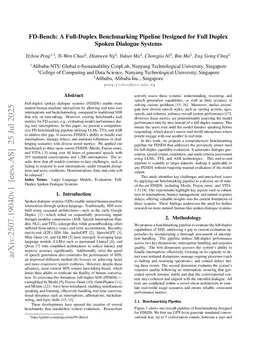 FD-Bench: A Full-Duplex Benchmarking Pipeline Designed for Full Duplex Spoken Dialogue Systems
