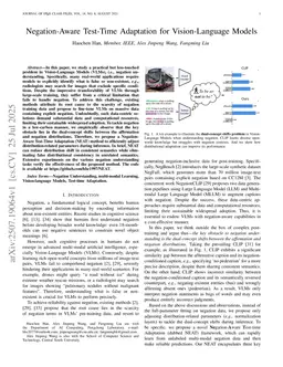 Negation-Aware Test-Time Adaptation for Vision-Language Models
