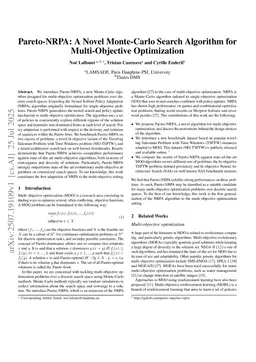 Pareto-NRPA: A Novel Monte-Carlo Search Algorithm for Multi-Objective Optimization