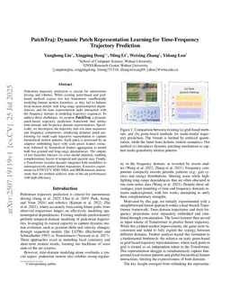 PatchTraj: Unified Time-Frequency Representation Learning via Dynamic Patches for Trajectory Prediction
