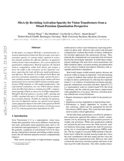 MixA-Q: Revisiting Activation Sparsity for Vision Transformers from a Mixed-Precision Quantization Perspective