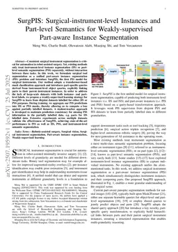 SurgPIS: Surgical-instrument-level Instances and Part-level Semantics for Weakly-supervised Part-aware Instance Segmentation