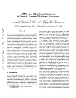 Latest Object Memory Management for Temporally Consistent Video Instance Segmentation