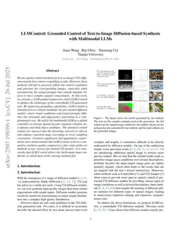 LLMControl: Grounded Control of Text-to-Image Diffusion-based Synthesis with Multimodal LLMs