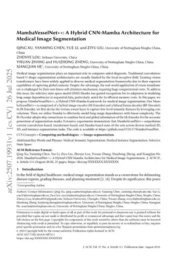 MambaVesselNet++: A Hybrid CNN-Mamba Architecture for Medical Image Segmentation