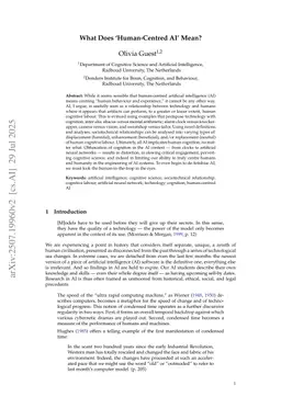 What Does 'Human-Centred AI' Mean?